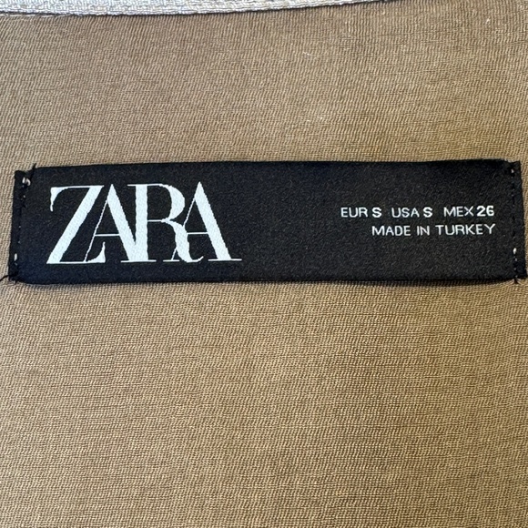 ZARA | Jewel Tone Color Block Satin Sheen Zip Up Hooded Coat Bomber Jacket - Picture 13 of 16